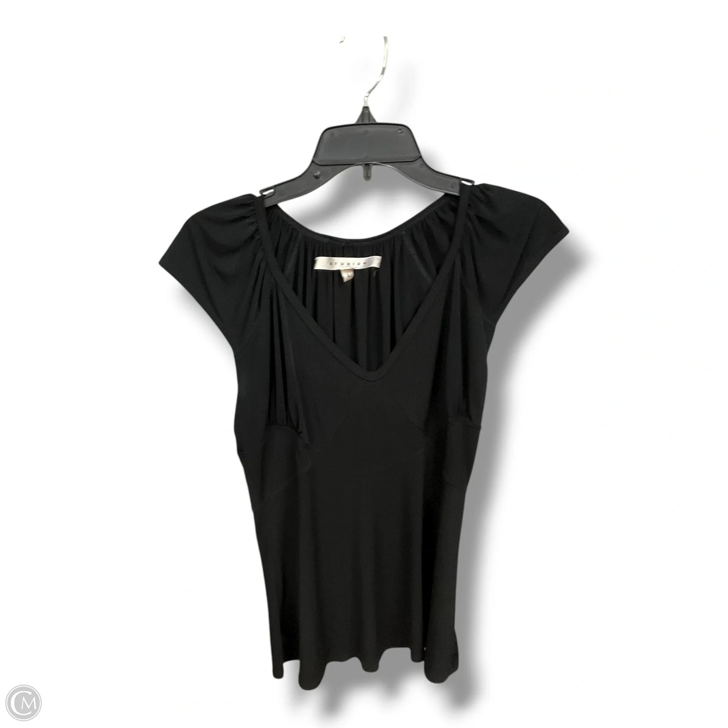 Top Sleeveless Basic By Studio M In Black, Size: L
