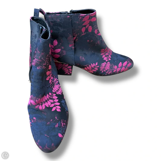 Shoes Heels Block By Cmc In Floral Print, Size: 7