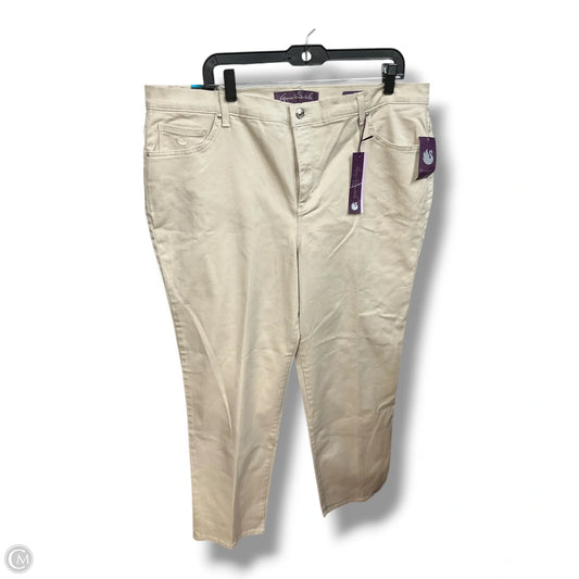Pants Chinos & Khakis By Gloria Vanderbilt In Beige, Size: 18