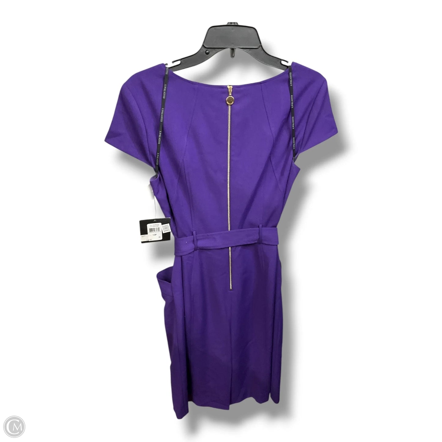 Dress Party Short By Ellen Tracy In Purple, Size: M