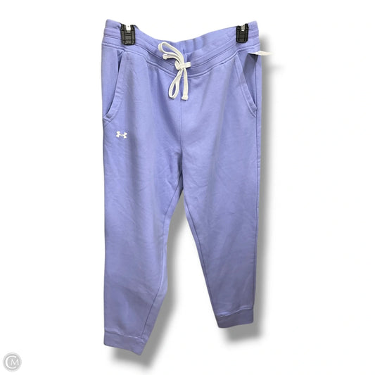 Pants Linen By Clothes Mentor In Purple, Size: 12