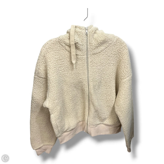 Jacket Faux Fur & Sherpa By Offline By Aerie In Cream, Size: Xl