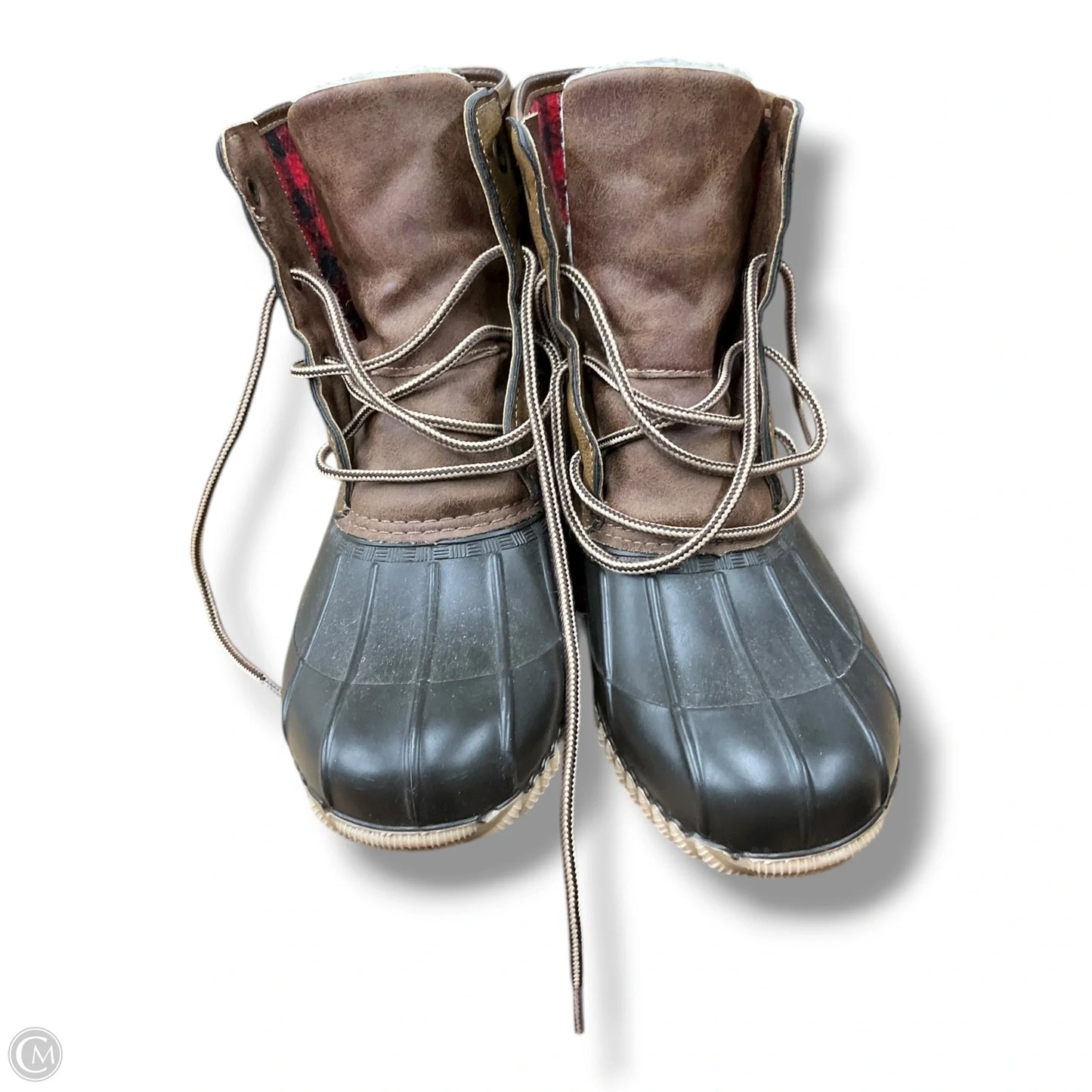 Boots Snow By Madden Nyc In Brown, Size: 8.5