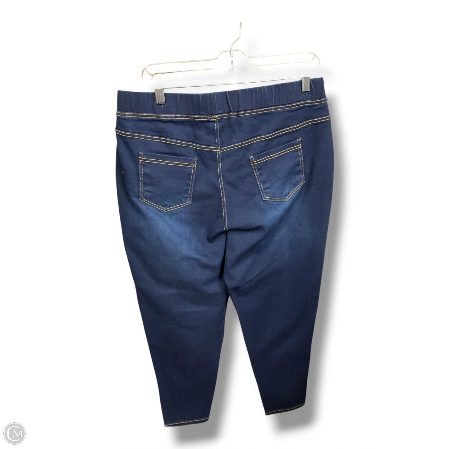 Jeans Skinny By Clothes Mentor In Blue Denim, Size: 16