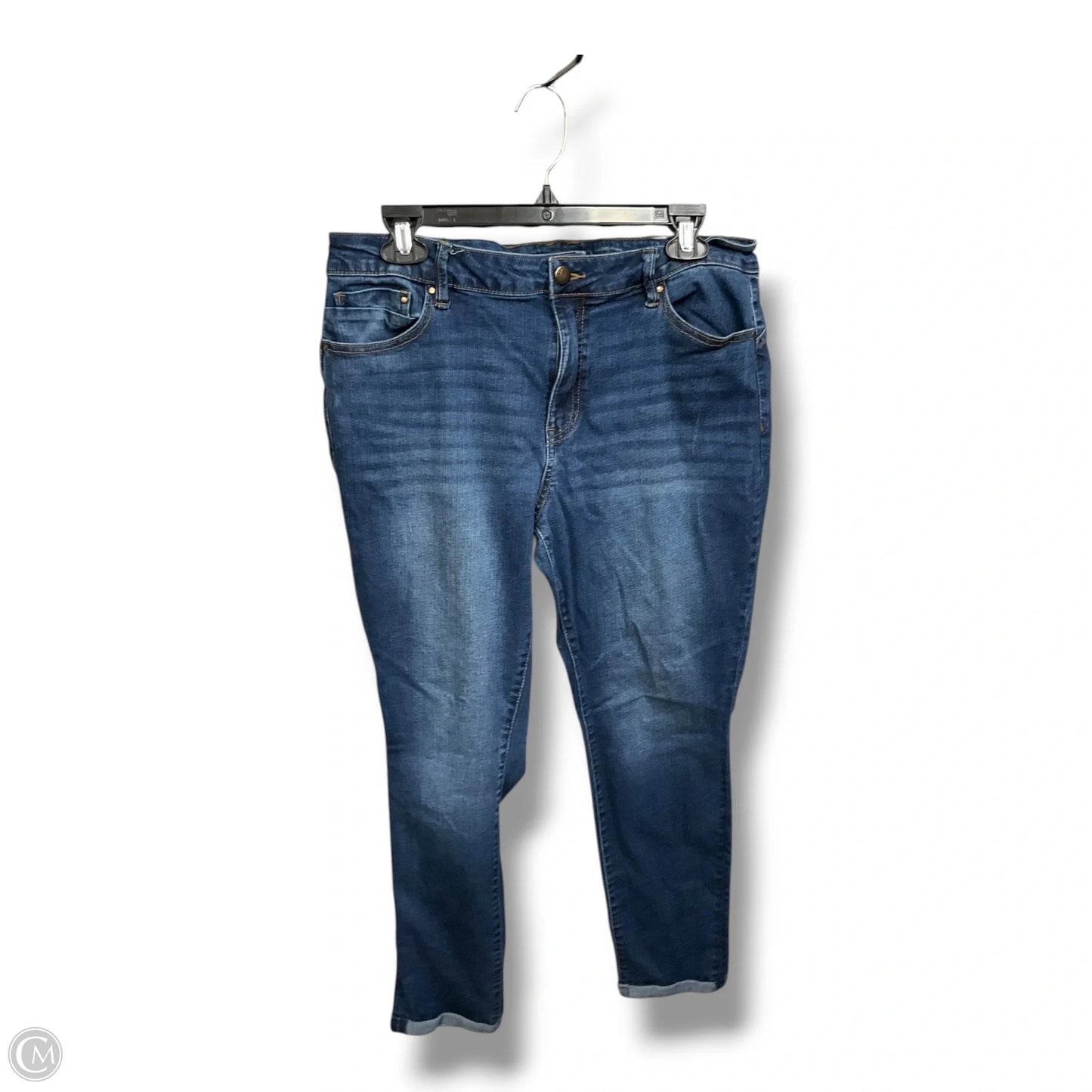 Jeans Skinny By Clothes Mentor In Blue Denim, Size: 12