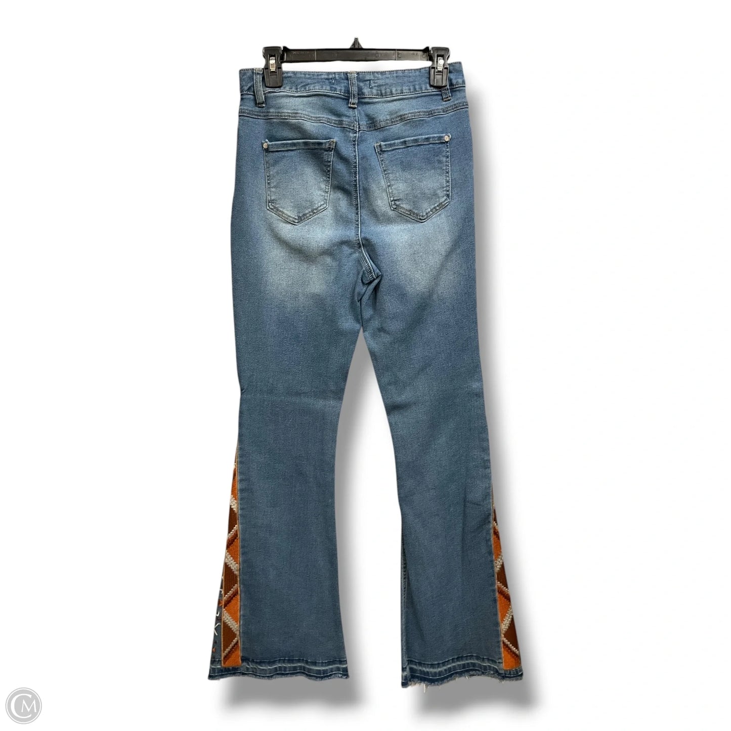 Jeans Wide Leg By Clothes Mentor In Blue Denim, Size: 8