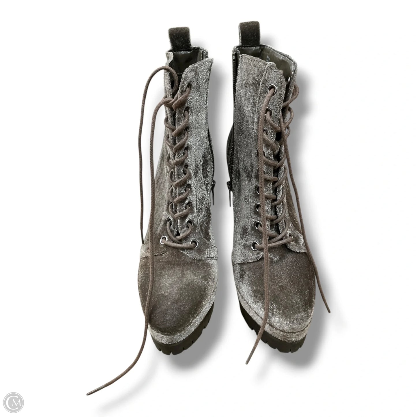 Boots Ankle Heels By Aldo In Taupe, Size: 6