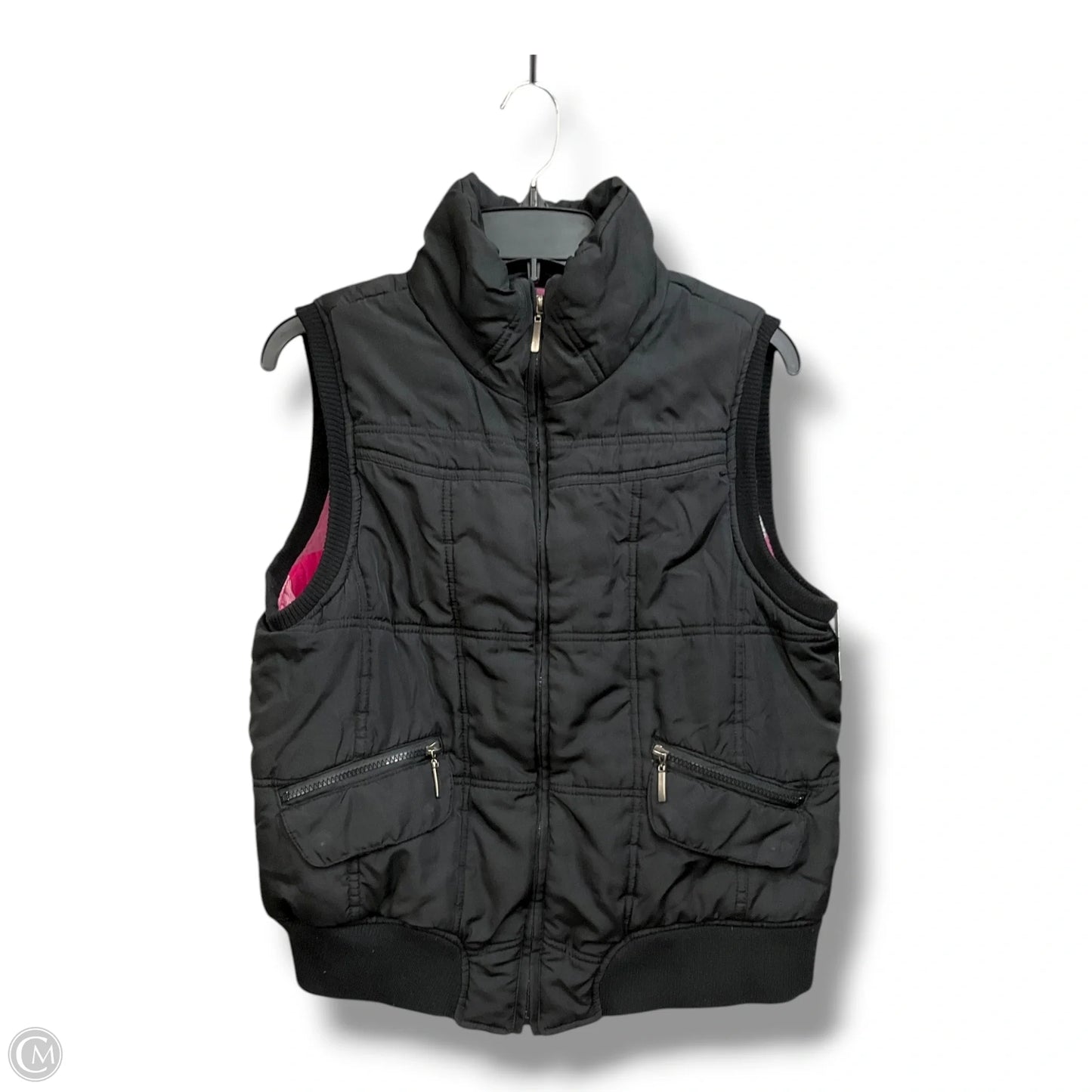 Vest Puffer & Quilted By Clothes Mentor In Black, Size: Xl