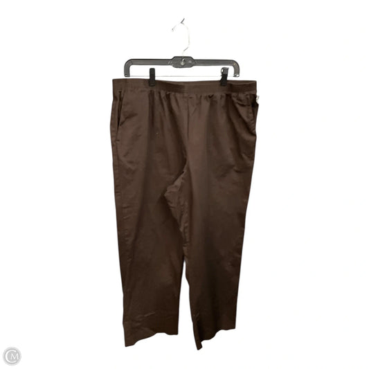 Pants Other By Alfred Dunner In Brown, Size: 18