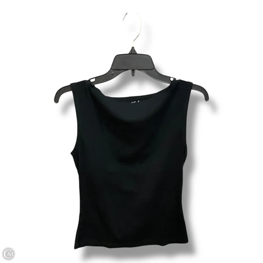 Top Sleeveless Basic By Universal Thread In Black, Size: S