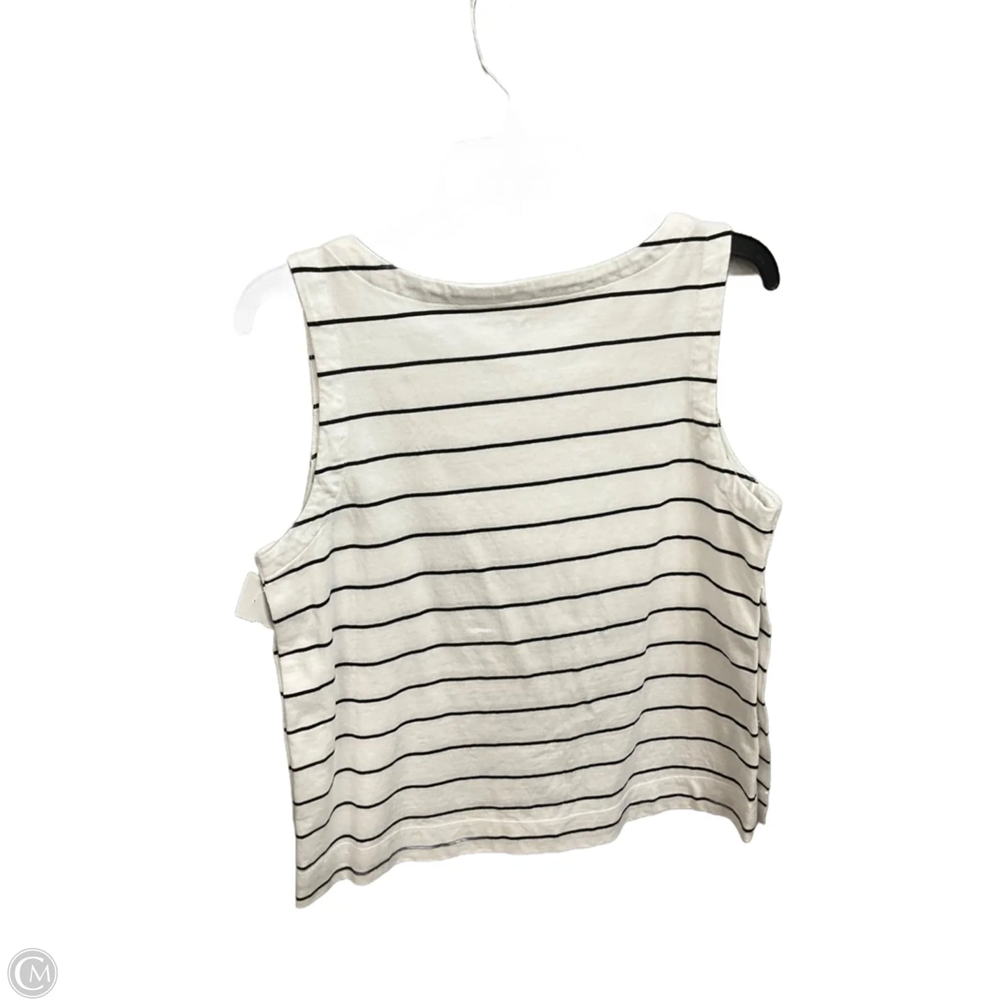 Top Sleeveless Basic By Loft In Striped Pattern, Size: S