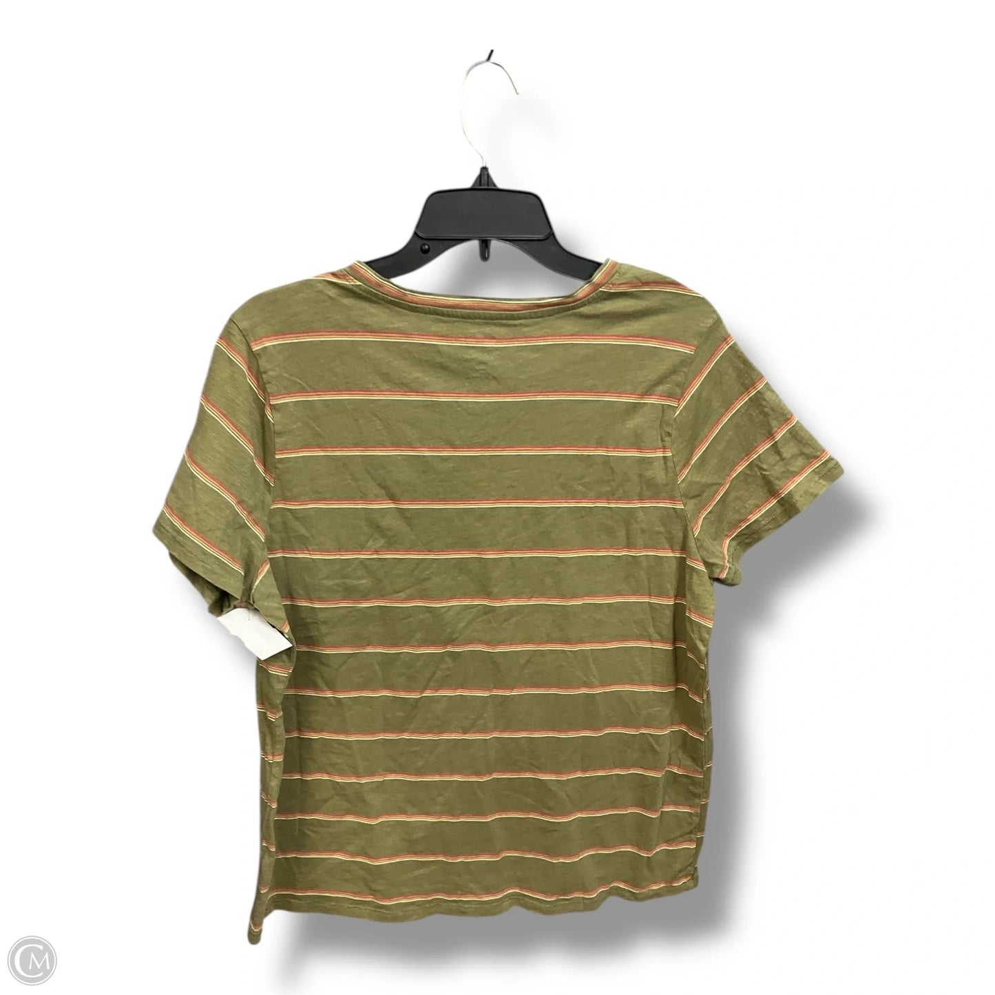 Top Short Sleeve Basic By Sonoma In Striped Pattern, Size: Xl