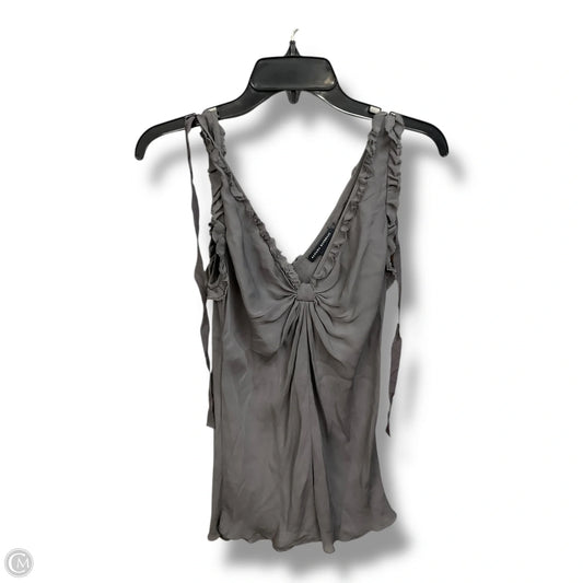Top Sleeveless Basic By Banana Republic In Grey, Size: S