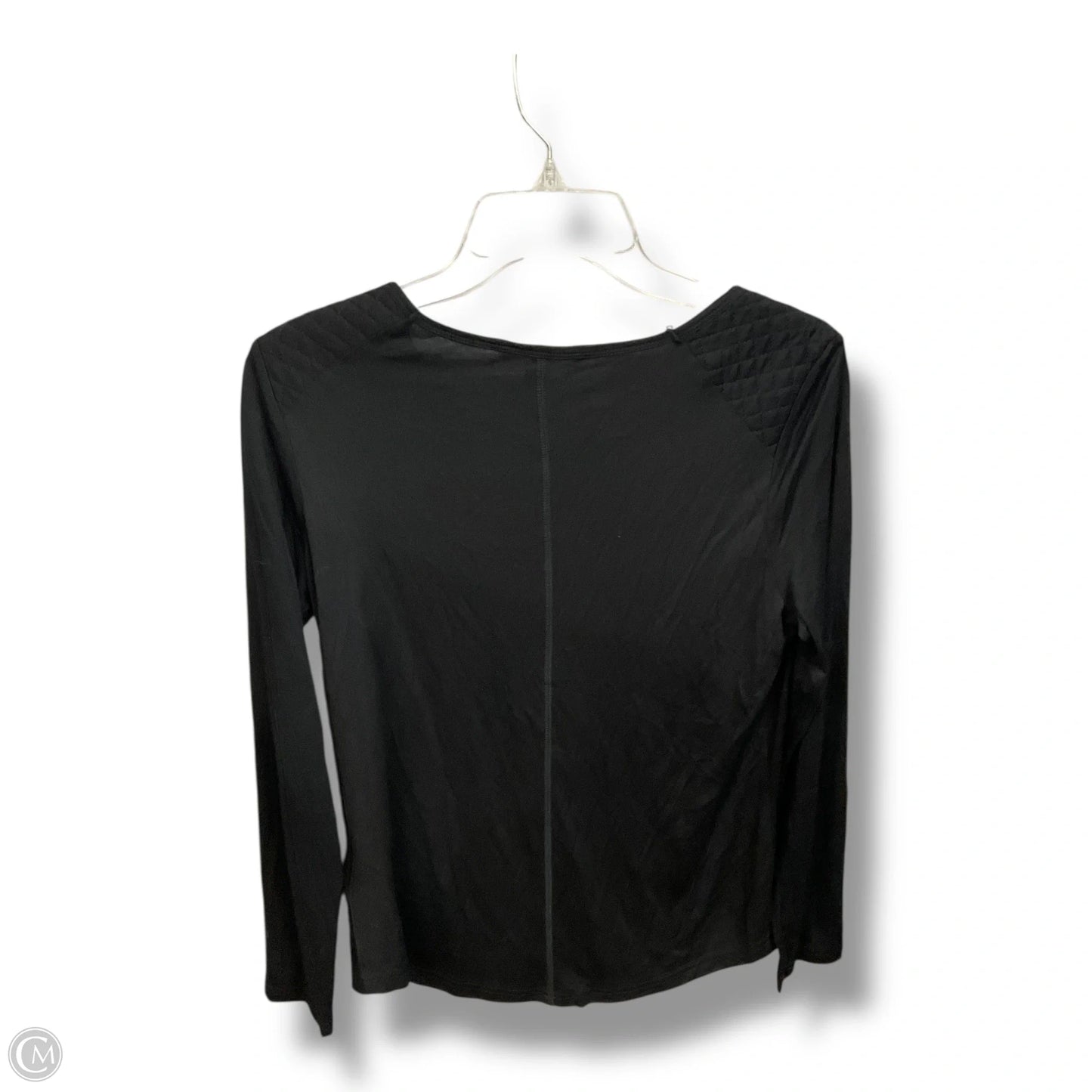 Top Long Sleeve Basic By Banana Republic In Black, Size: M