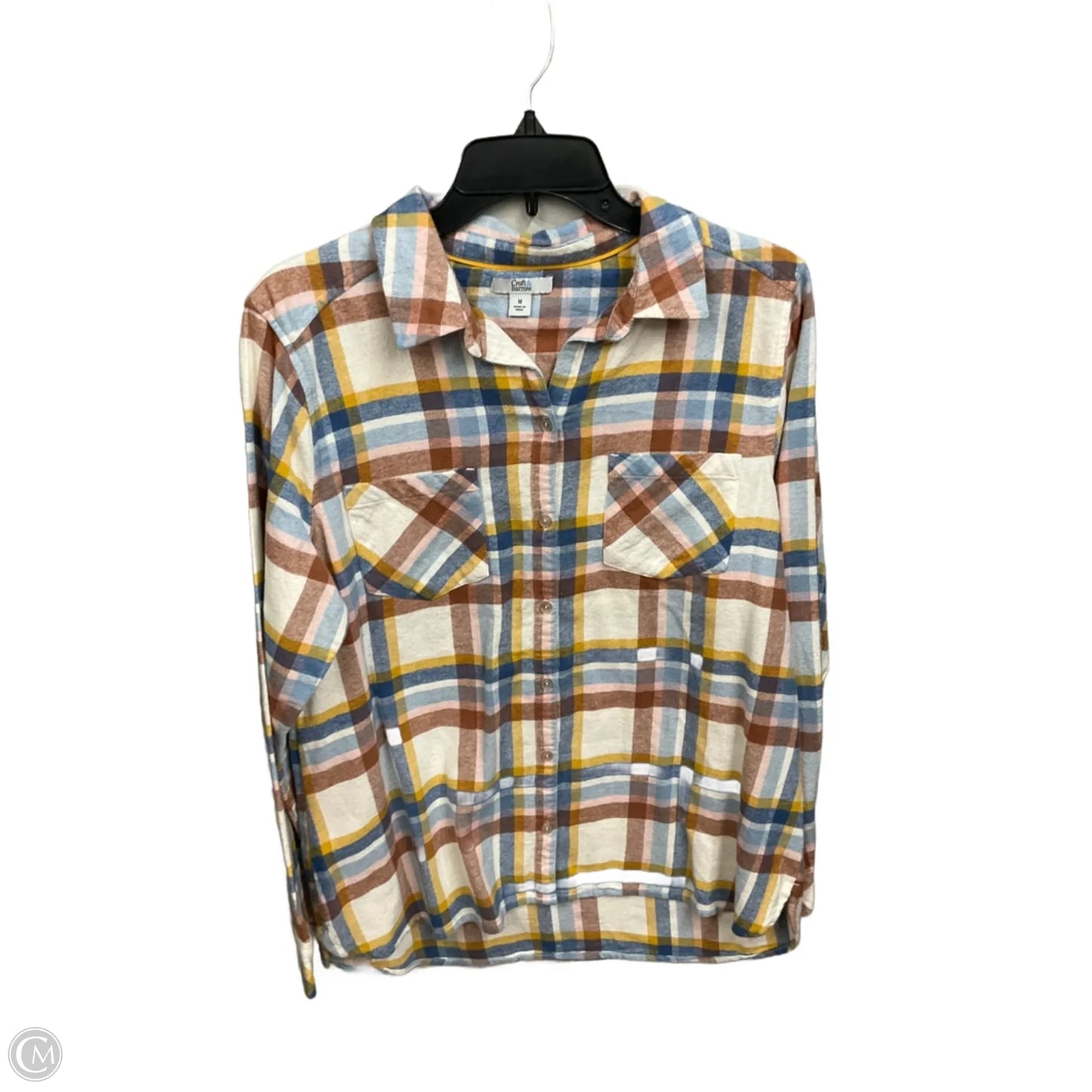 Top Long Sleeve Basic By Workshop In Black, Size: S