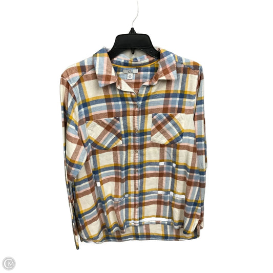 Top Long Sleeve Basic By Workshop In Black, Size: S