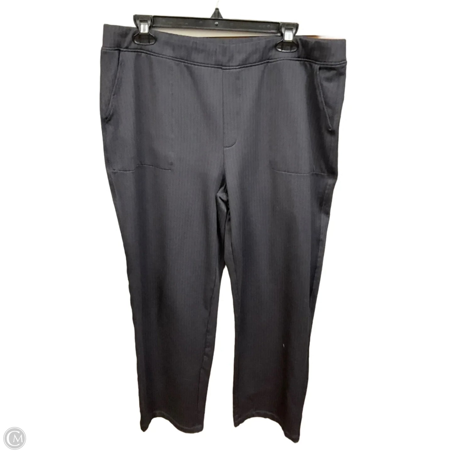 Pants Lounge By Mondetta In Black & Grey, Size: 16