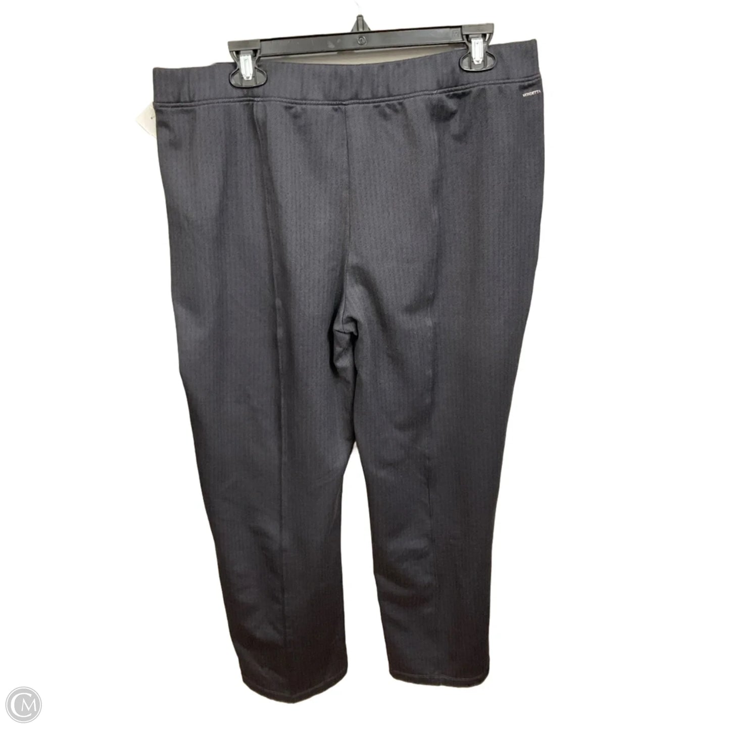 Pants Lounge By Mondetta In Black & Grey, Size: 16