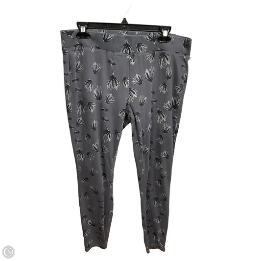 Pants Leggings By Clothes Mentor In Grey, Size: 16