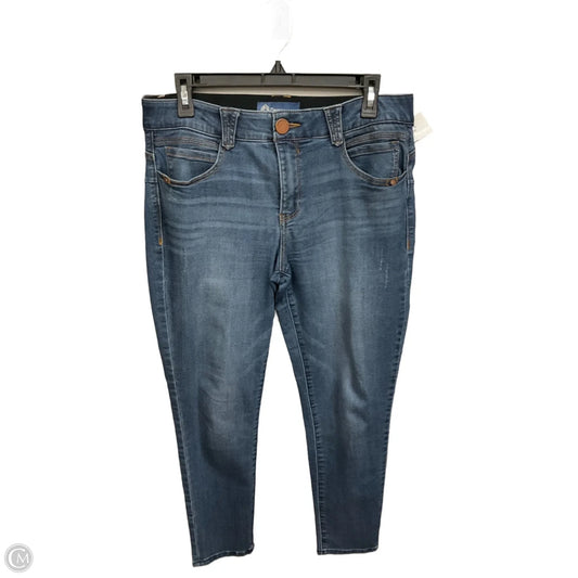 Jeans Skinny By Democracy In Blue Denim, Size: 10p