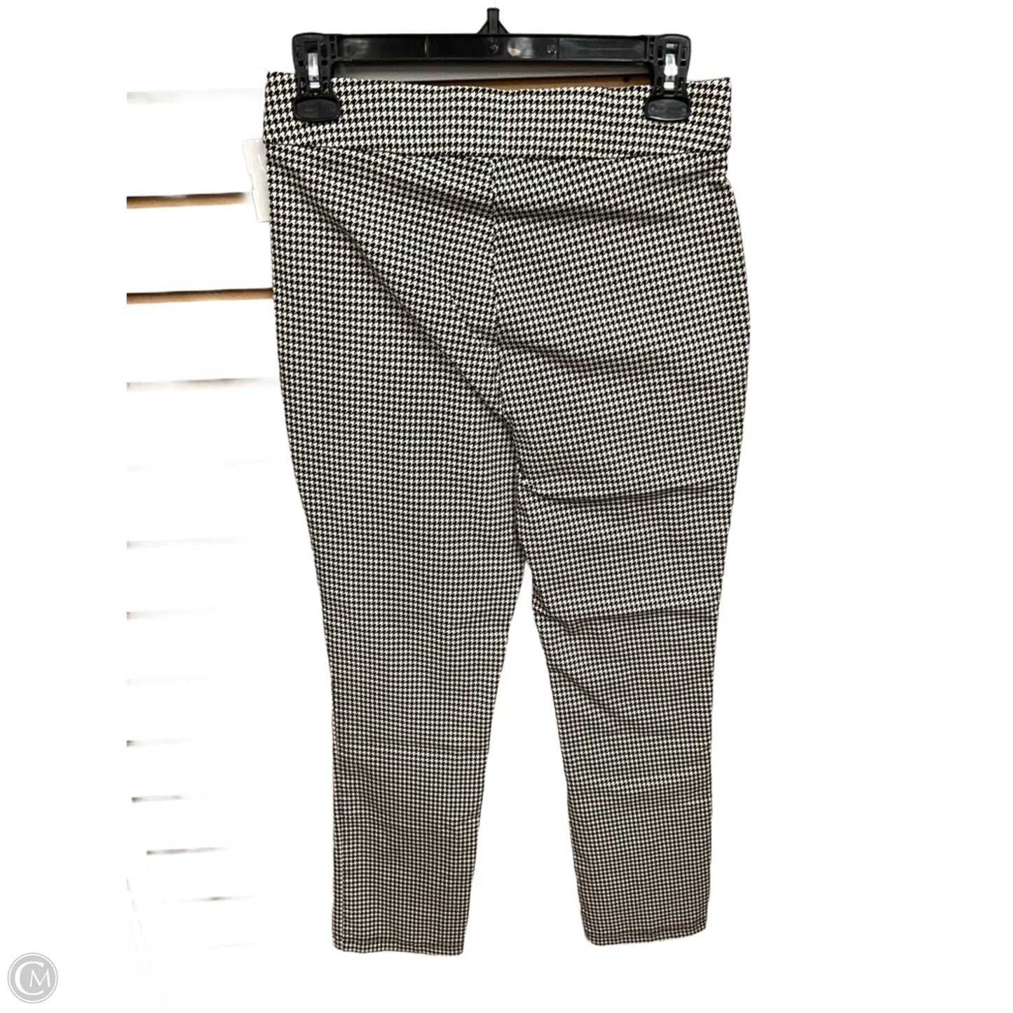 Pants Leggings By Rafaella In Black & Cream, Size: 6