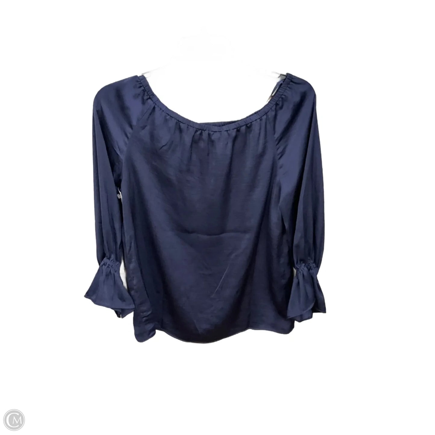 Top Long Sleeve Basic By Clothes Mentor In Navy, Size: Xs