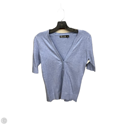 Cardigan By Clothes Mentor In Blue, Size: Xs