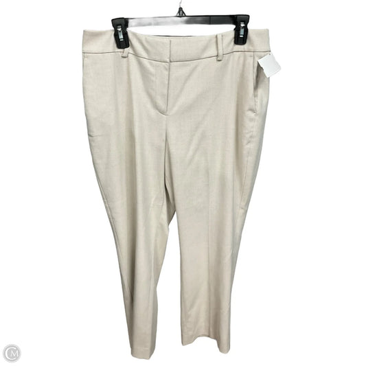 Pants Dress By Ann Taylor In Cream, Size: 10