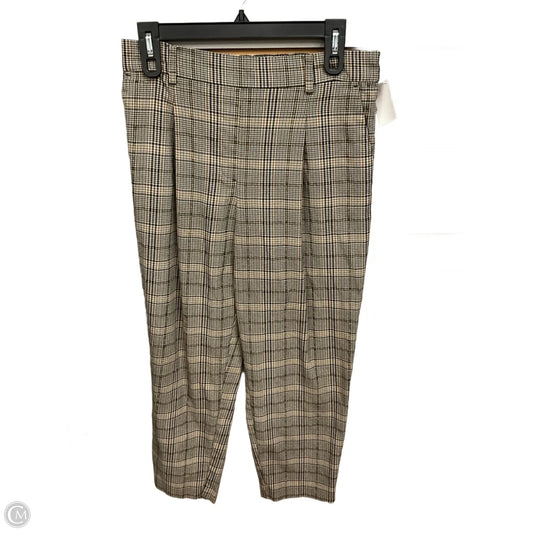 Pants Other By Loft In Plaid Pattern, Size: 8