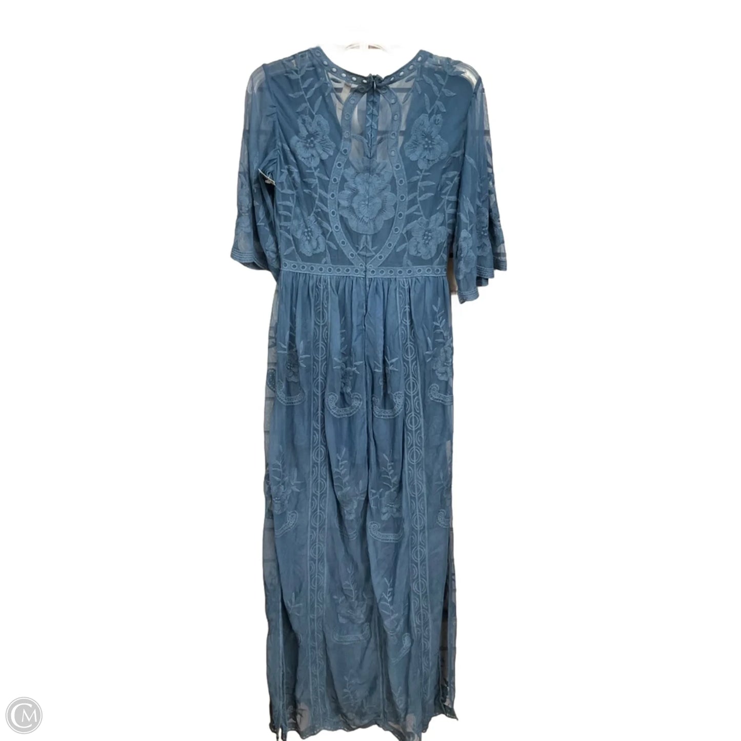 Dress Casual Maxi By Wishlist In Blue, Size: M