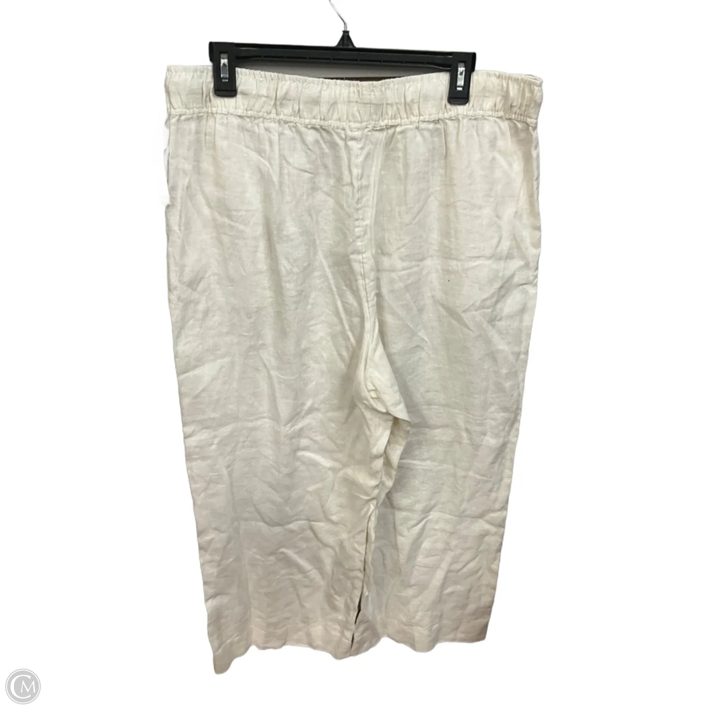 Pants Linen By Joie In Cream, Size: 16