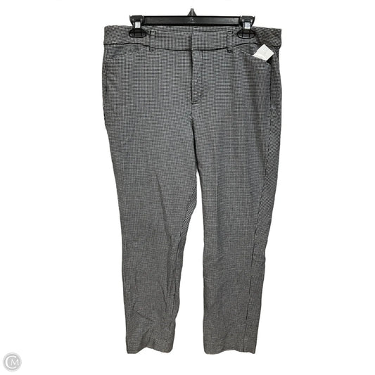 Pants Leggings By Old Navy In Black & Grey, Size: 14