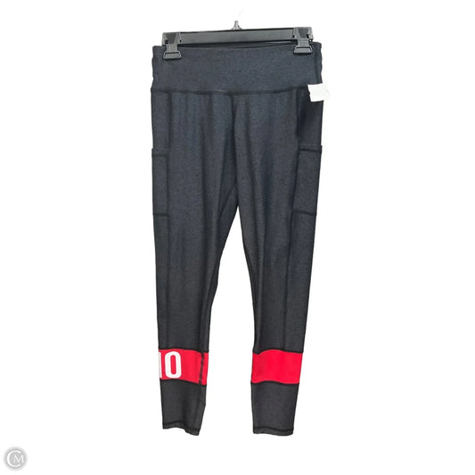 Pants Leggings By Clothes Mentor In Grey & Red, Size: 4