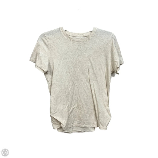 Top Short Sleeve Basic By Everlane In Cream, Size: M