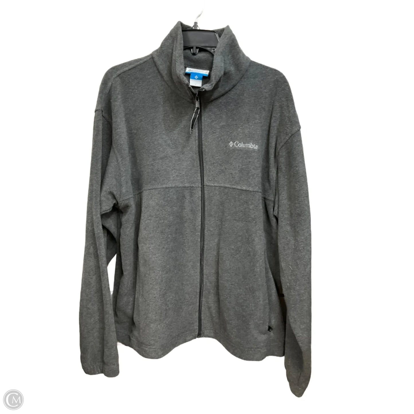 Jacket Fleece By Columbia In Grey, Size: L