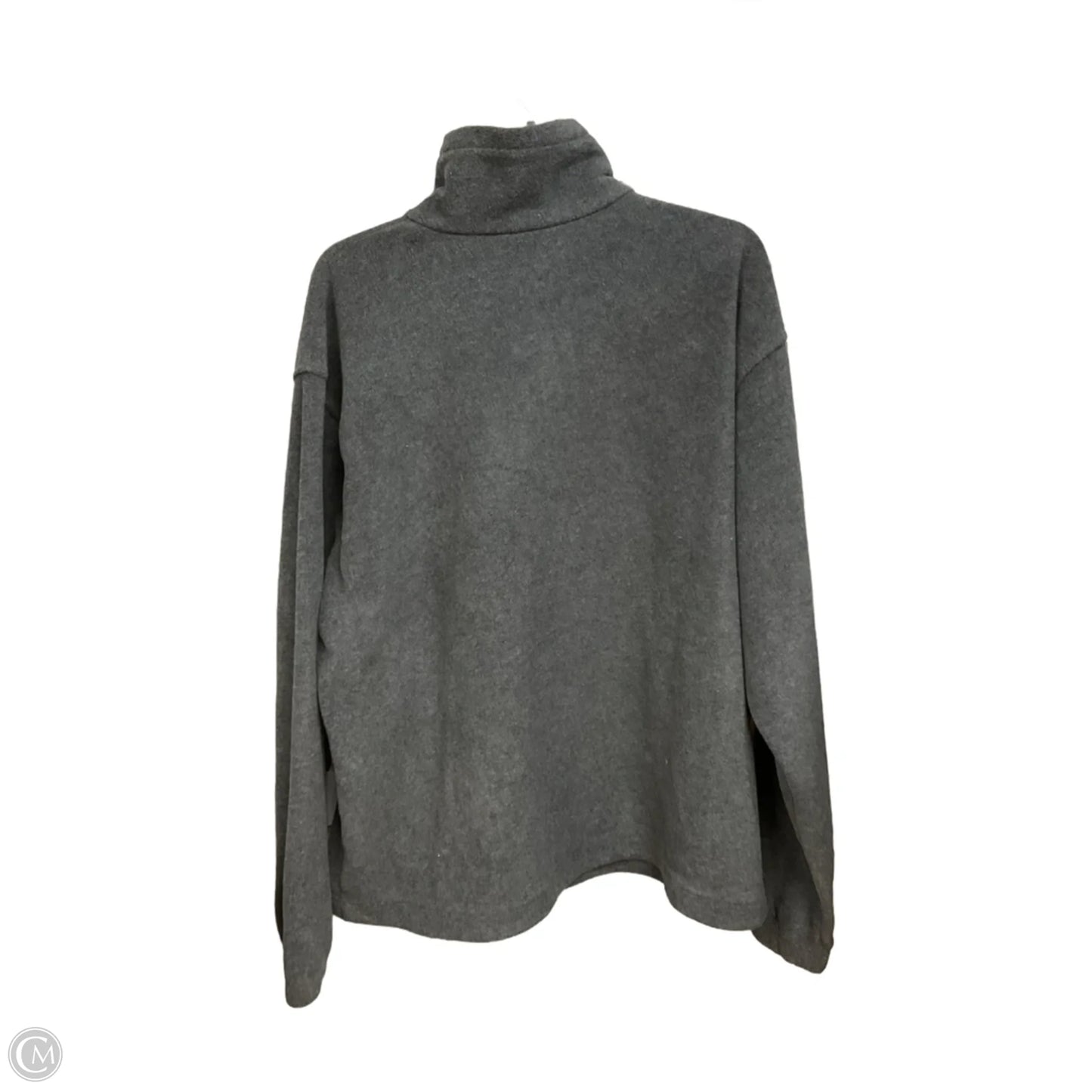 Jacket Fleece By Columbia In Grey, Size: L