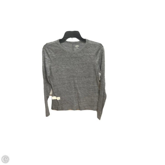Top Long Sleeve Basic By Ana In Grey, Size: Xs