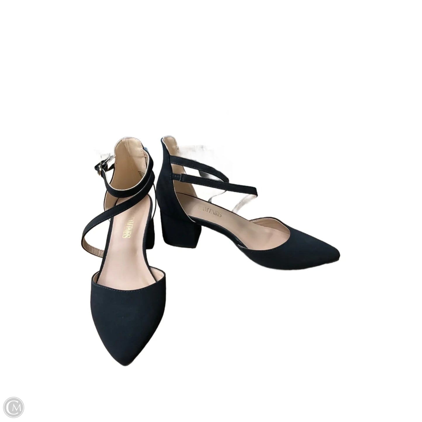 Shoes Heels Block By Dream Pairs In Black, Size: 7.5