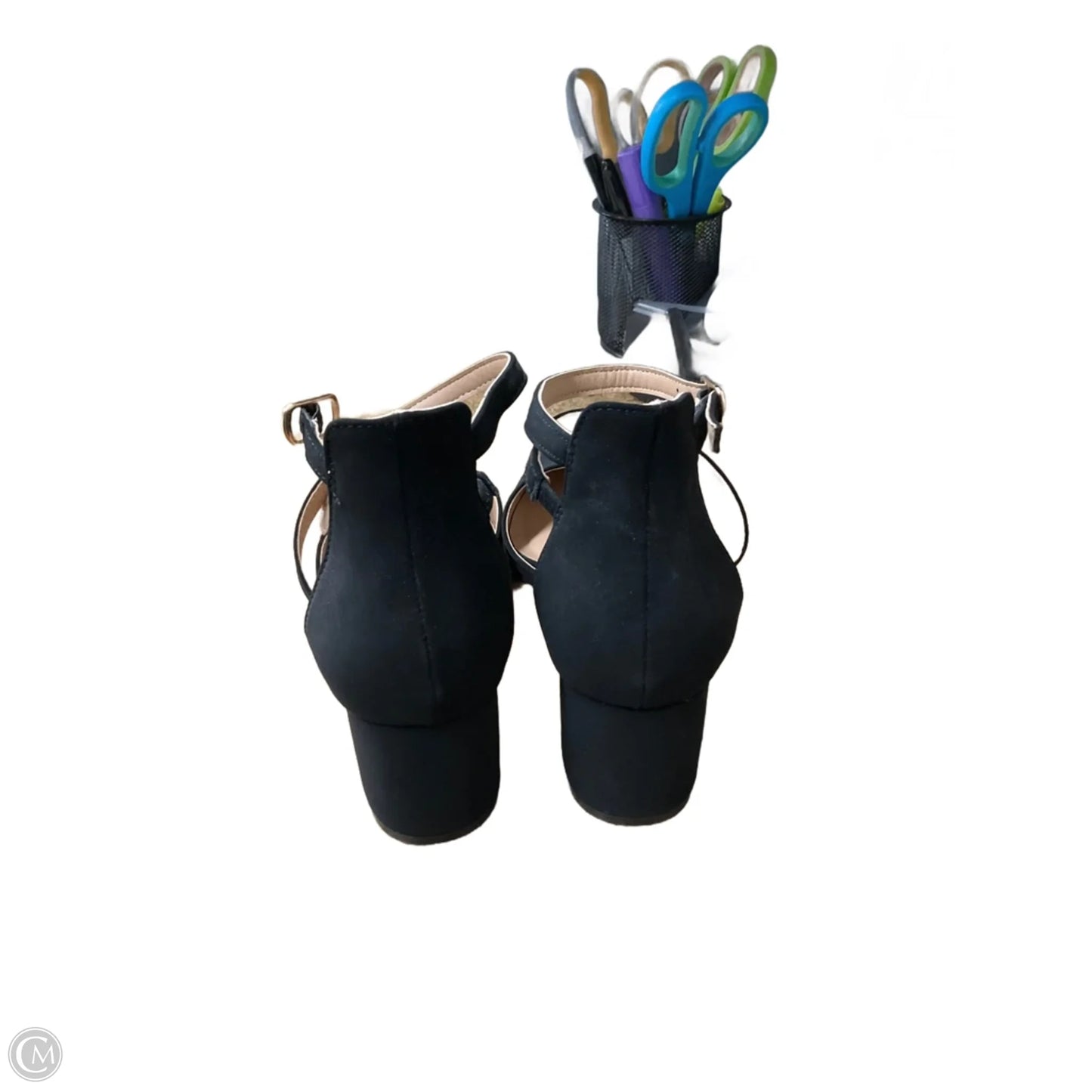 Shoes Heels Block By Dream Pairs In Black, Size: 7.5