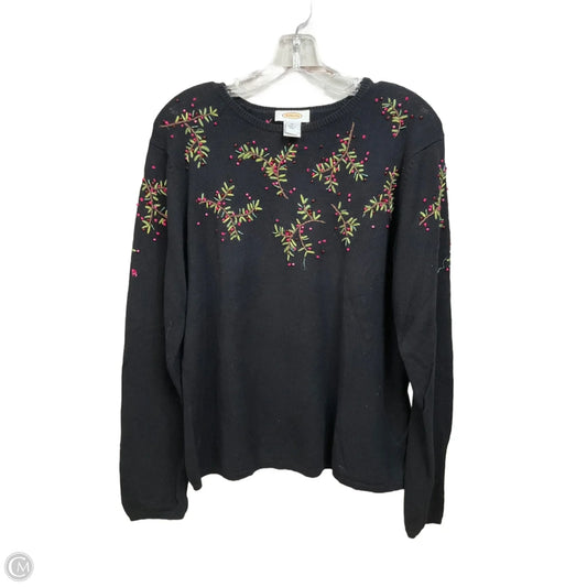 Top Long Sleeve By Talbots In Multi-colored, Size: Xl