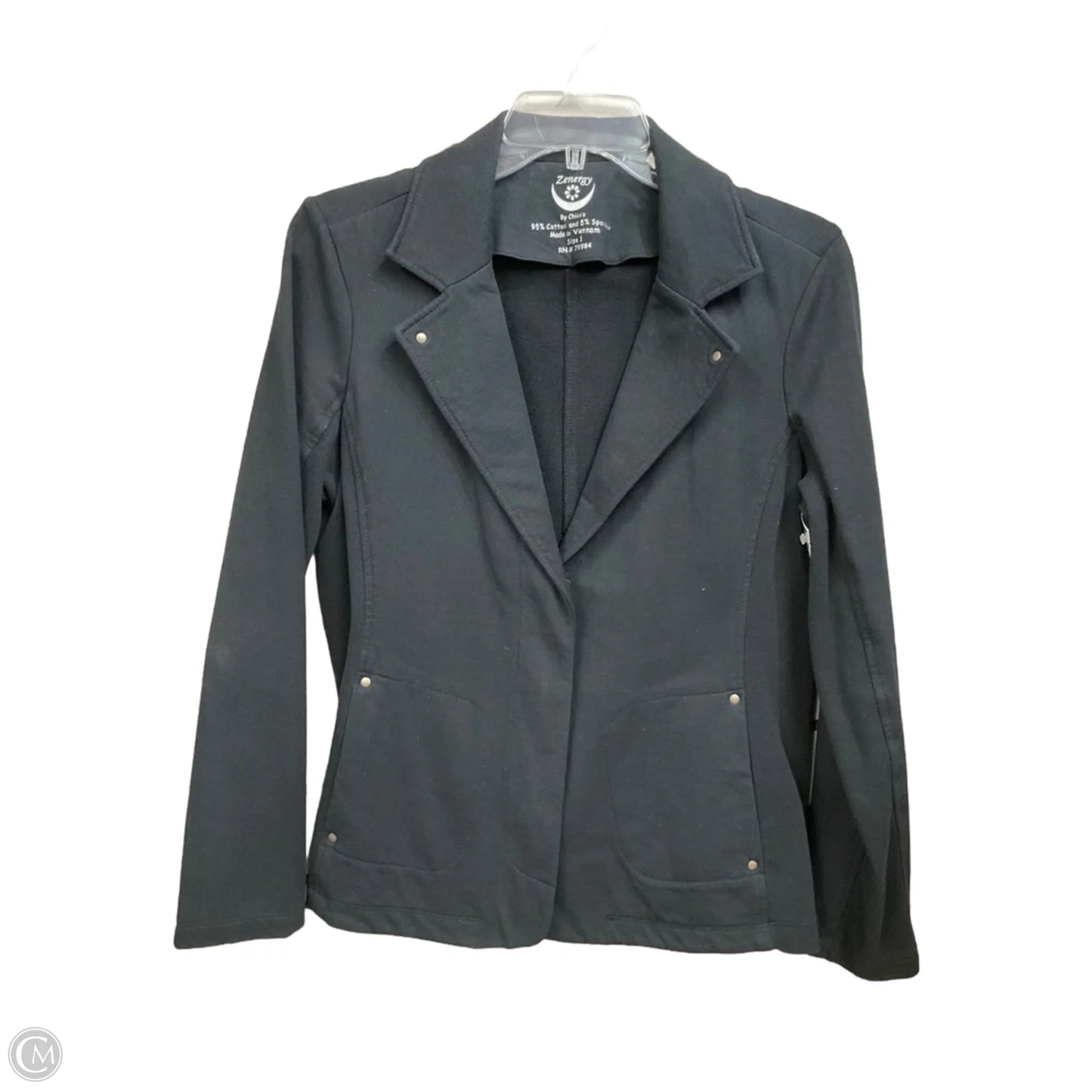 Jacket Other By Zenergy By Chicos In Black, Size: M