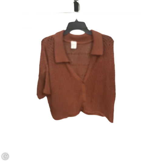 Cardigan By Wild Fable In Brown, Size: Xxl