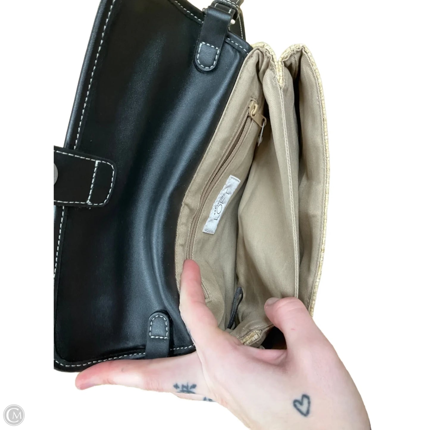 Handbag By Loft, Size: Large