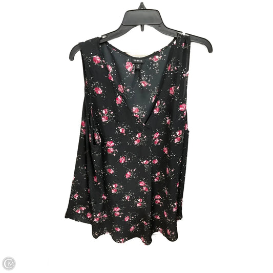 Top Sleeveless Basic By Torrid In Black, Size: 3x