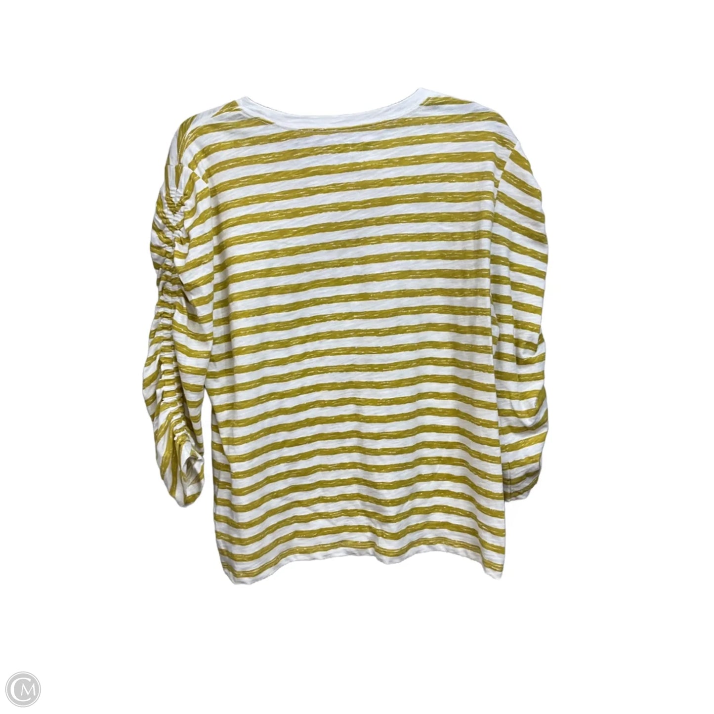 Top Long Sleeve By Clothes Mentor In Striped Pattern, Size: L
