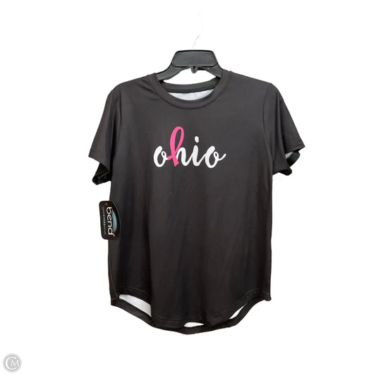 Top Short Sleeve Basic By Clothes Mentor In Black, Size: S