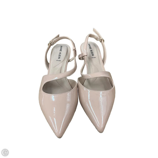 Shoes Heels Kitten By Anne Klein In Taupe, Size: 8