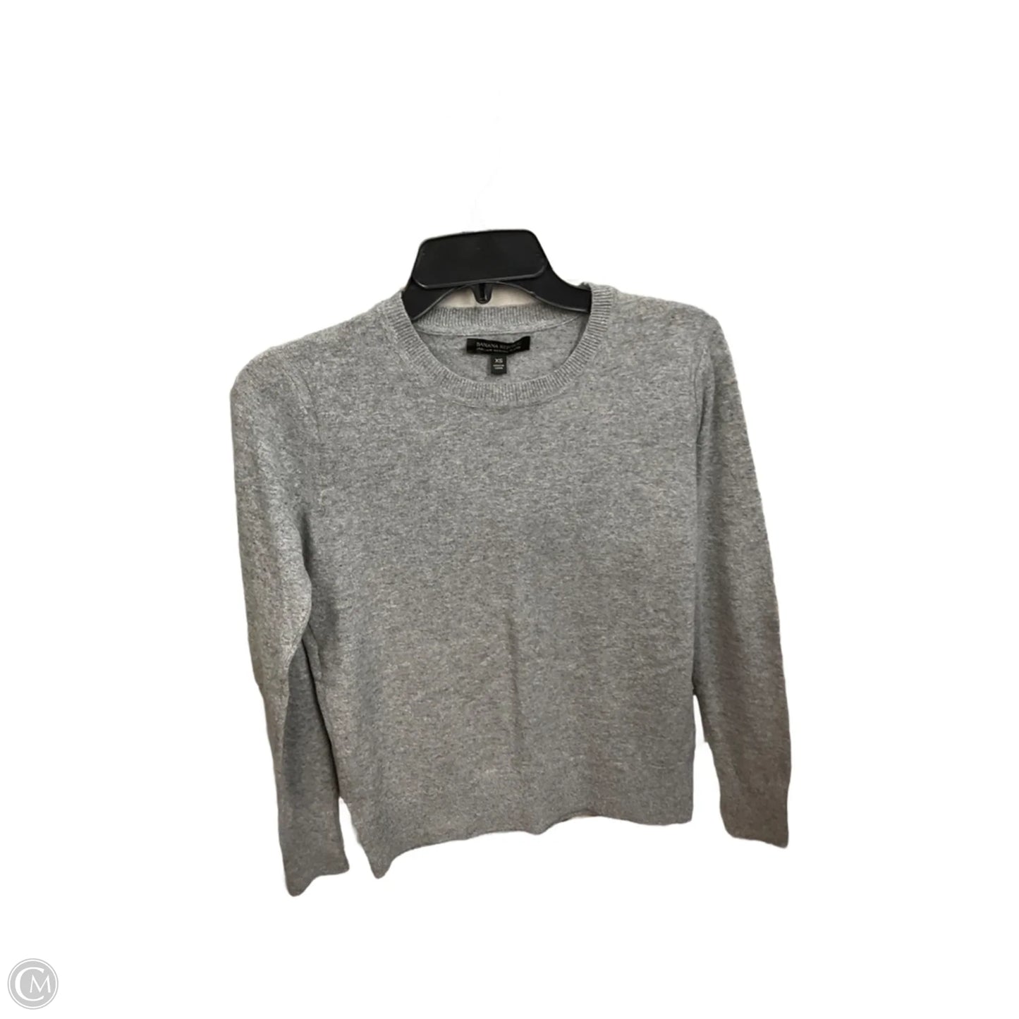 Top Long Sleeve Basic By Banana Republic In Grey, Size: Xs