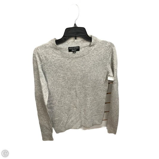 Top Long Sleeve Basic By Banana Republic In Grey, Size: Xs