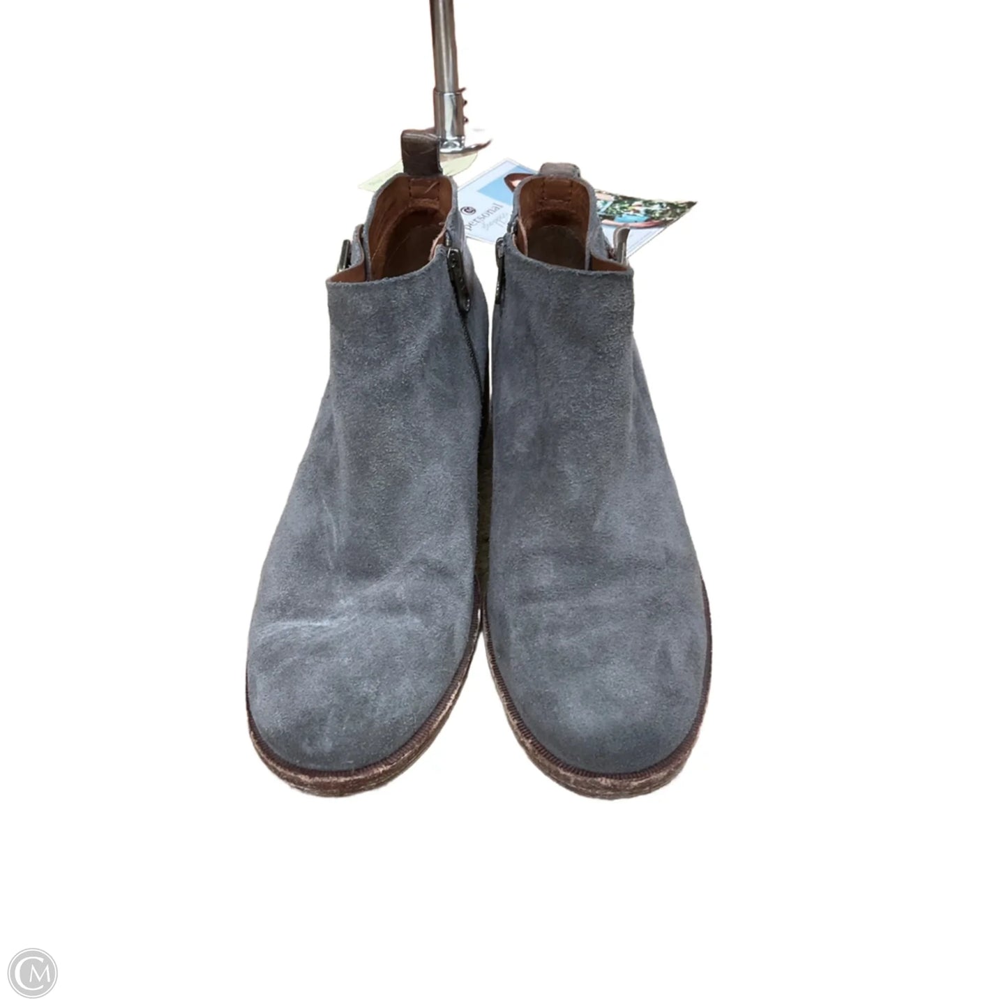 Boots Ankle Flats By Kork Ease In Grey, Size: 8